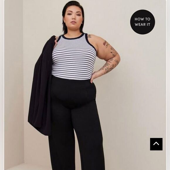 Torrid super soft rib high neck tank top - Picture 2 of 6